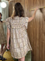 Leazali Dress Ecru