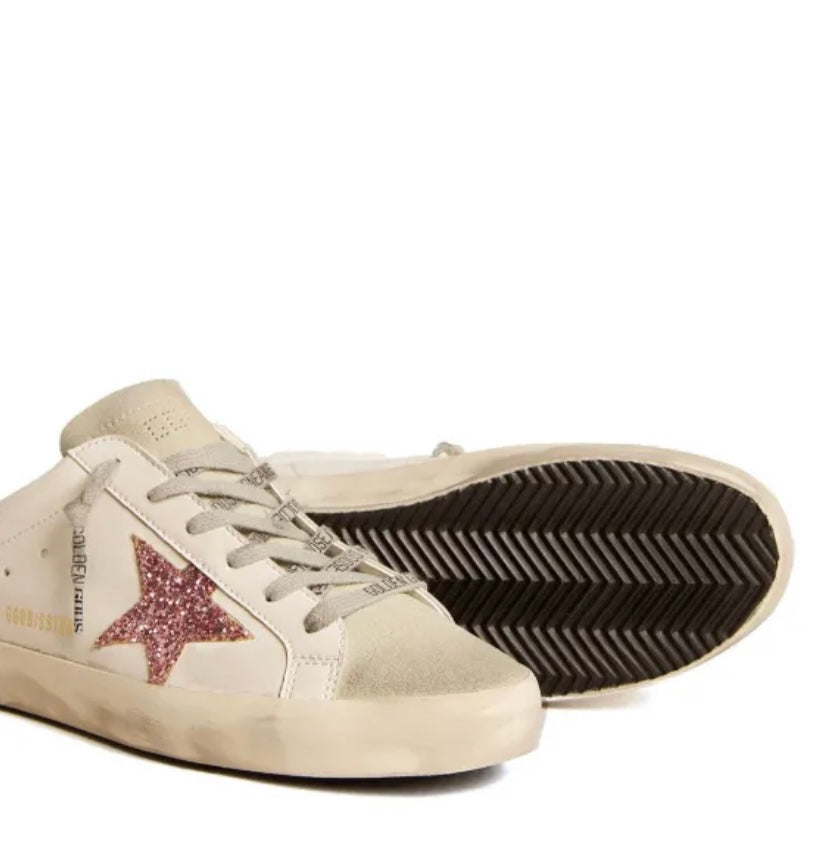 Sabot Slide with Ice Pink Star