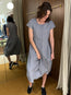 Black Short Sleeve Dress