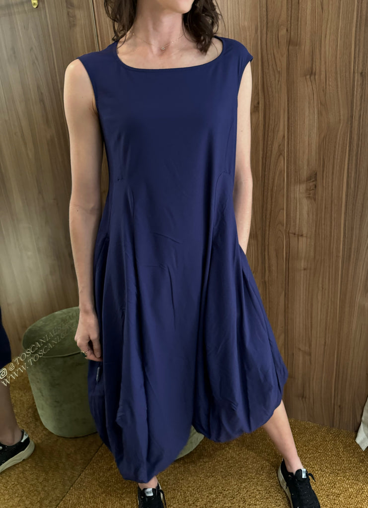Navy Loose Fit Dress