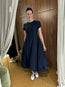 A-List Short Sleeve Dress Navy