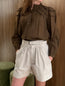 Christa Top Dark Khaki