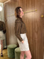 Christa Top Dark Khaki