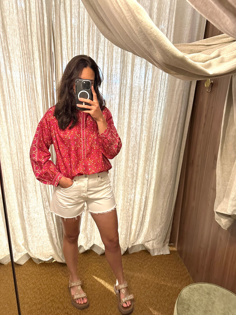 Arden Top Pink Terra