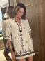 Kressy Dress Ecru