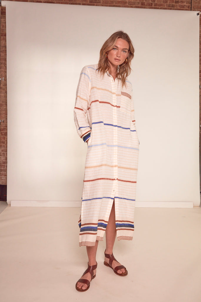 Anata Shirt Dress Vanilla