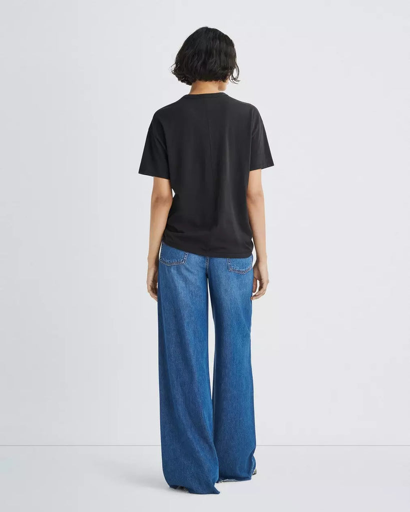 Mini Slub Boyfriend Tee Black