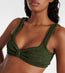 Bonnie Bikini Metallic Khaki