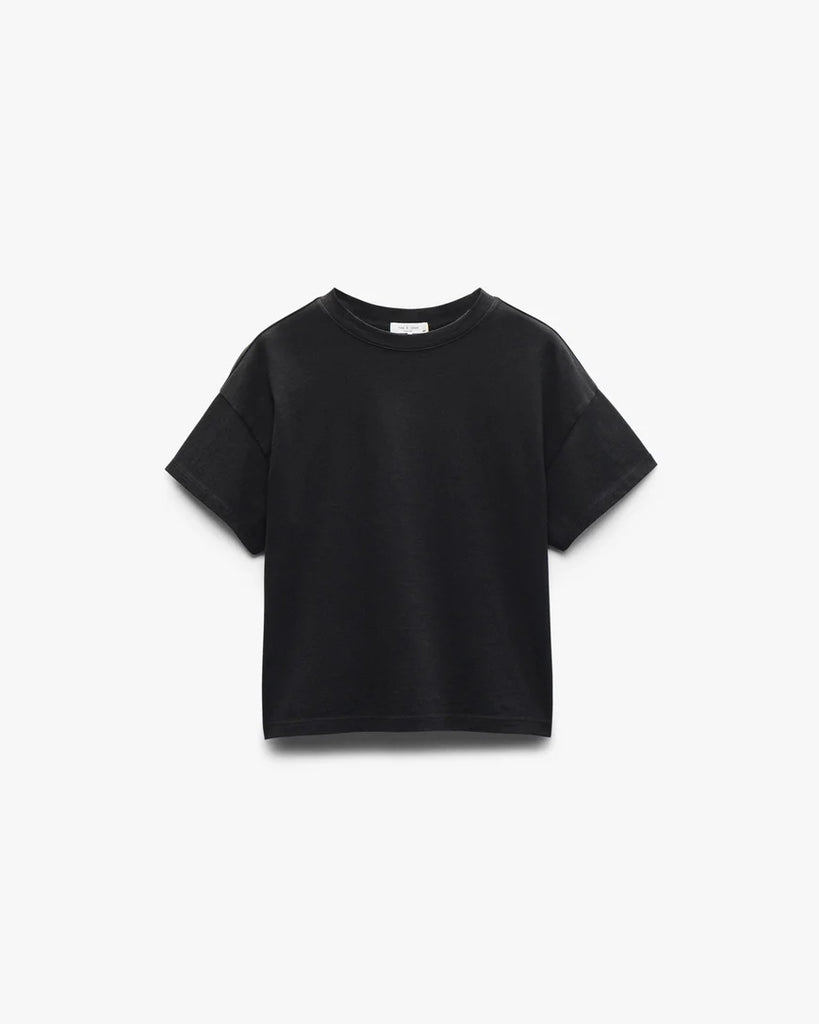 Kelly Boxy Tee Black