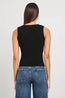 Rosa Vest Black