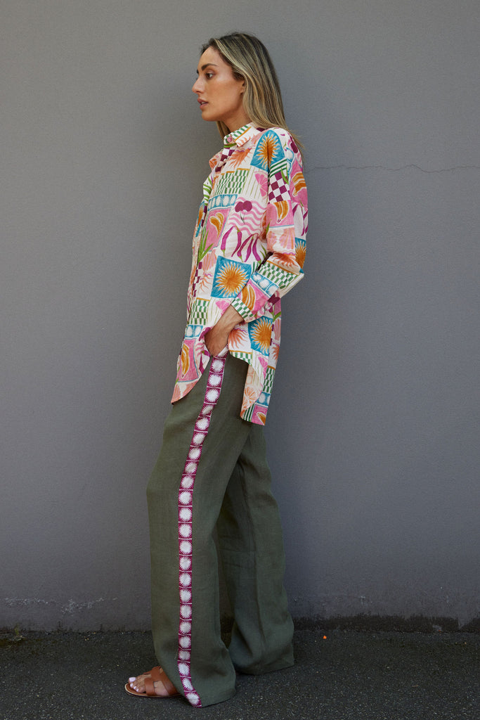 Baggy Shirt Pink Fiesta