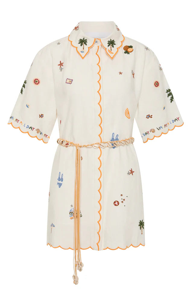 Vacay All Day Shirt Dress