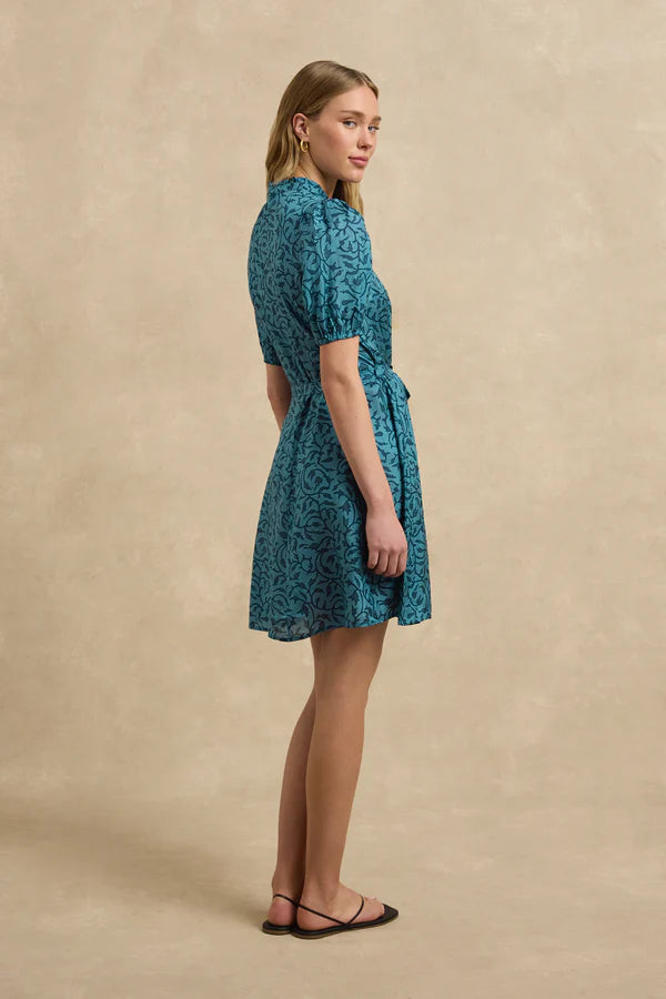 Gaia Dress Midnight Vine