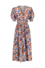 Sophia Midi Dress Fernando Azure
