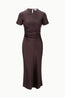 Marcel Silk Dress Earth