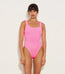 Square Neck Swim Bubblegum