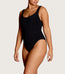 Square Neck Swim Black