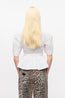 Washed Cotton Tie Strap Blouse