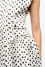 Printed Double Satin Corset Mini Dress
