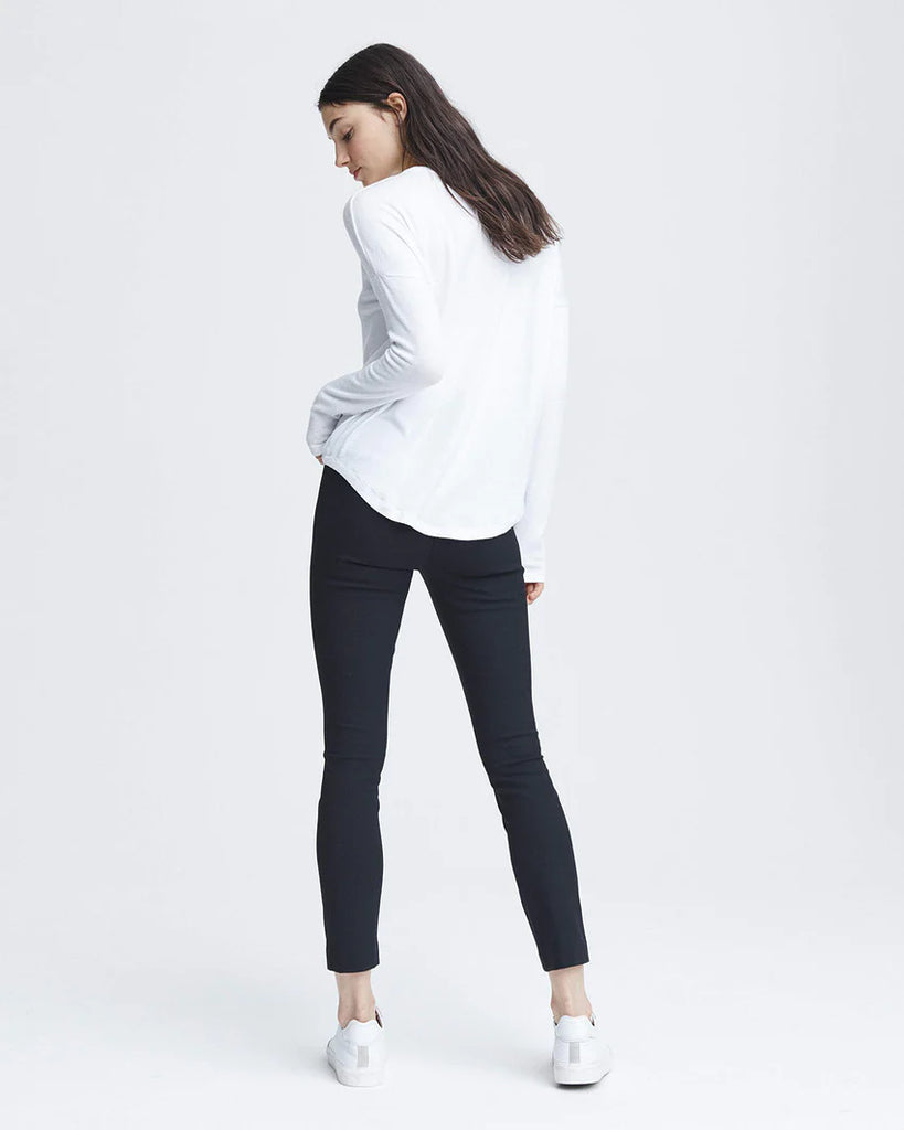 Knit Long Sleeve White