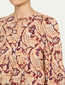 Brea Long Sleeve Blouse Amaranthus