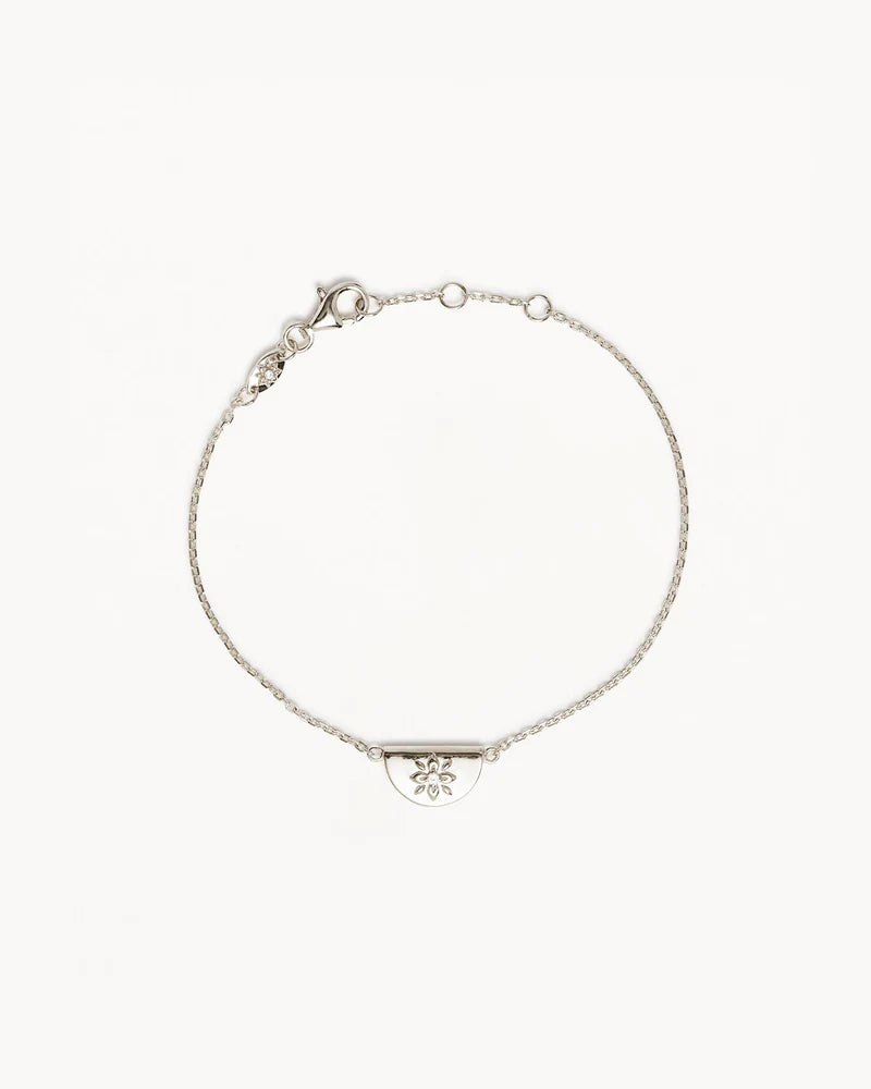 Lotus Bracelet Silver