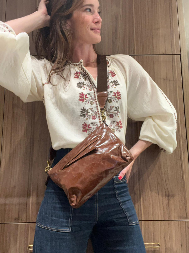 Nessah Crossbody Bag Chocolate