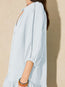 La Ponche Frill Dress Sky
