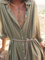 Boden Dress Dark Seagrass