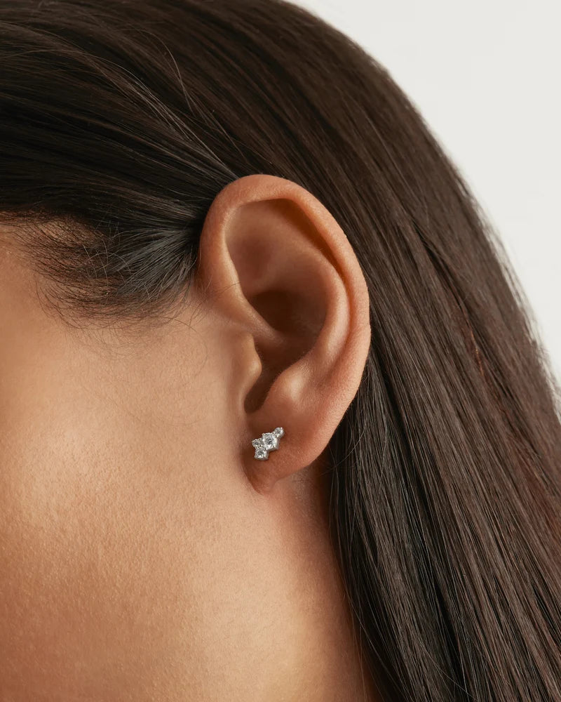 Mist Silver Earring