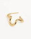 Gold Flow of Life Hoops