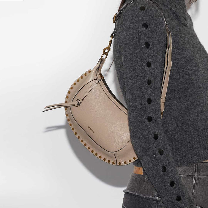 Oskan Moon Shoulder Bag Taupe