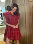 Leazali Dress Red