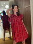 Leazali Dress Red