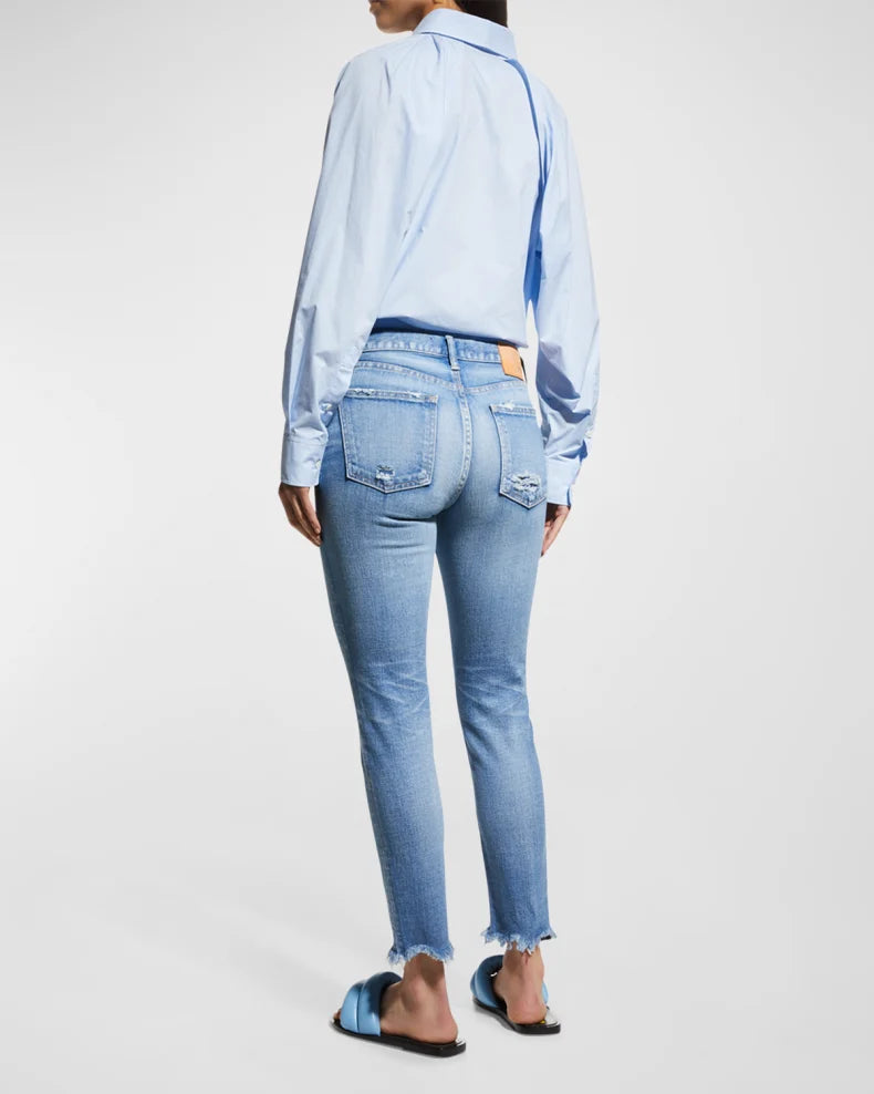 Diana Skinny Long in Light Blue