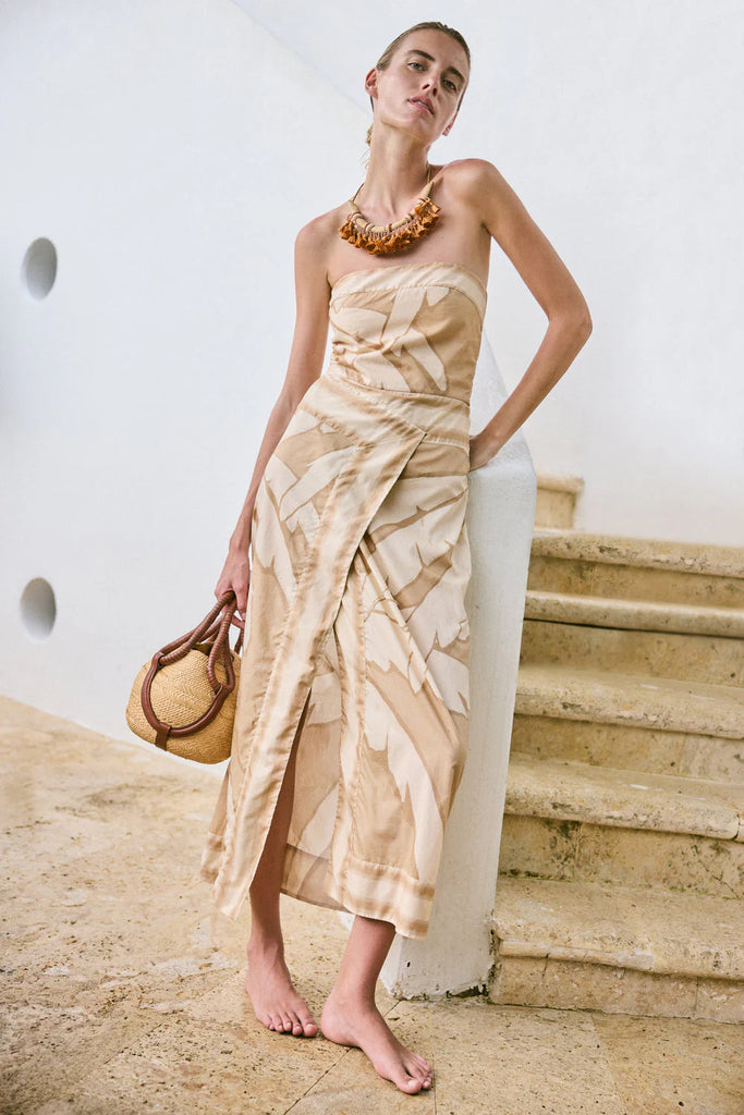 Palms Pontoon Afternoon Ankle Dress
