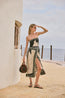Sailboats Pontoon Afternoon Ankle Dress