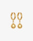 Alba Huggies Large Gold Vermeil