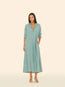 Boden Dress Cilantro Stripe
