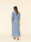 Boden Dress Dusty Blue Chambray