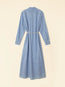 Boden Dress Dusty Blue Chambray