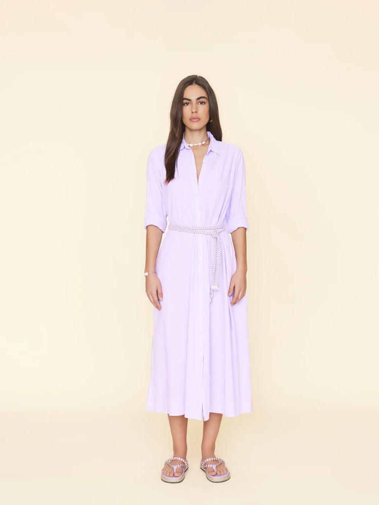 Boden Dress Lavender Bloom