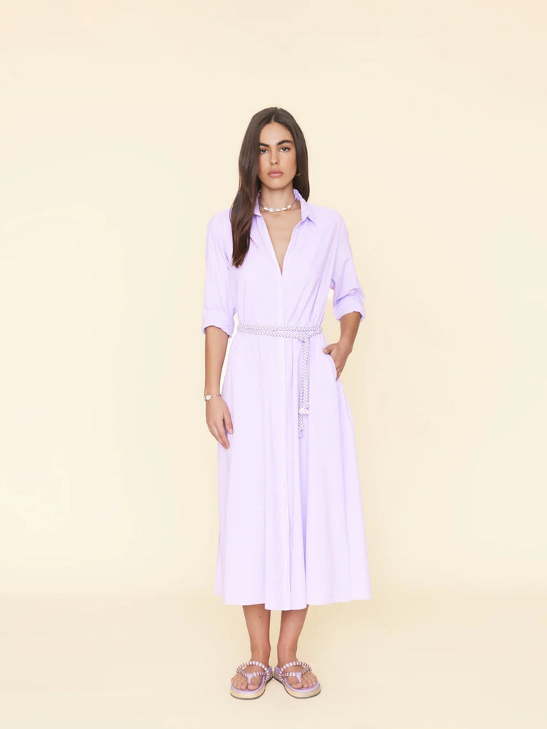 Boden Dress Lavender Bloom