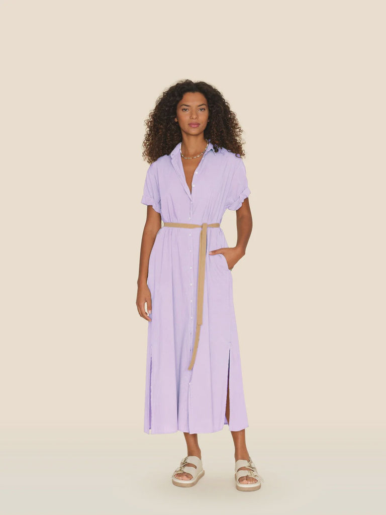 Linnet Dress Lavender Bloom