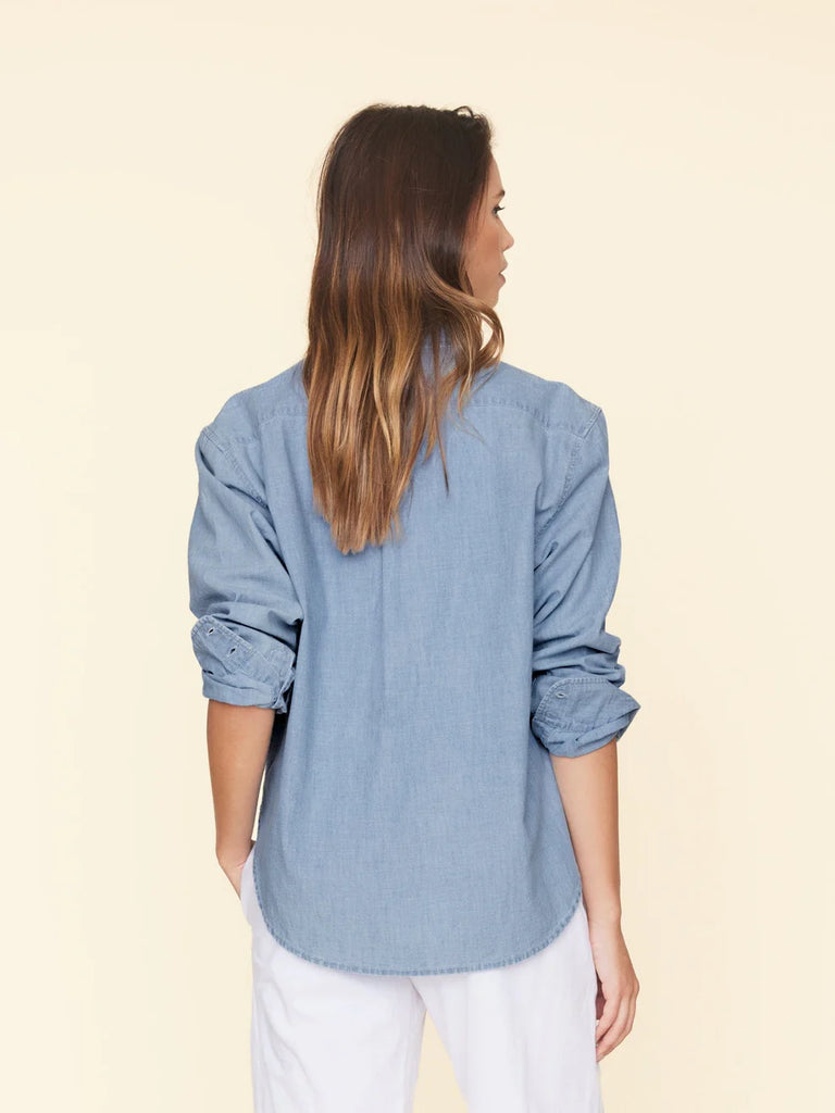 Beau Shirt Dusty Blue Chambray