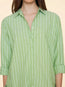 Beau Shirt Matcha Stripe