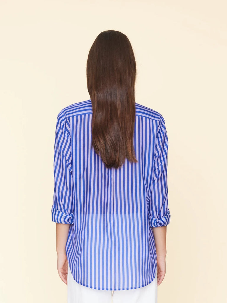 Beau Shirt Moon Star Silk Stripe