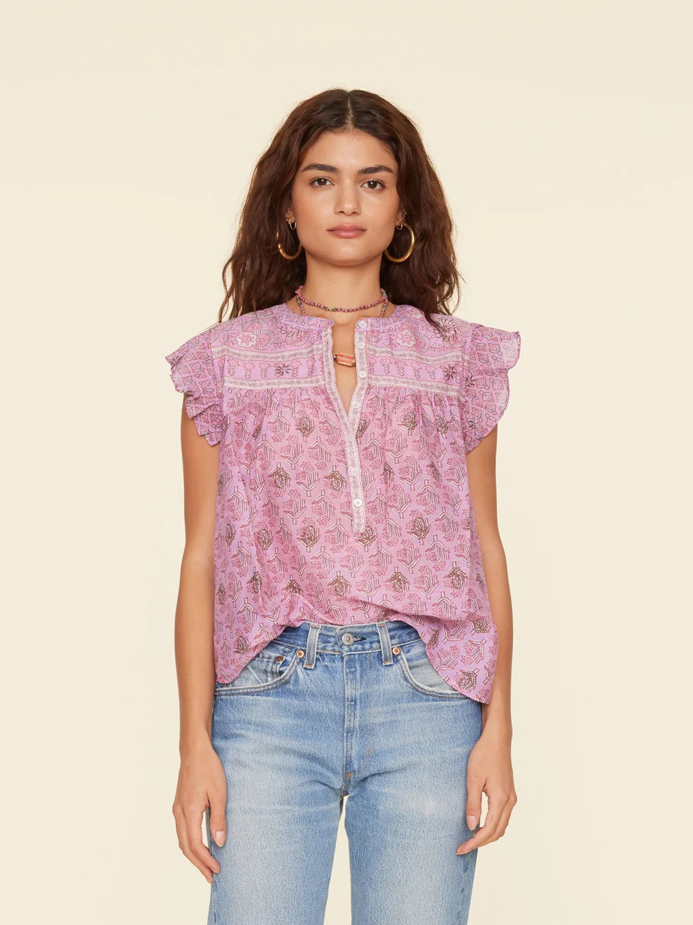 Pixie Top - Posey Magenta