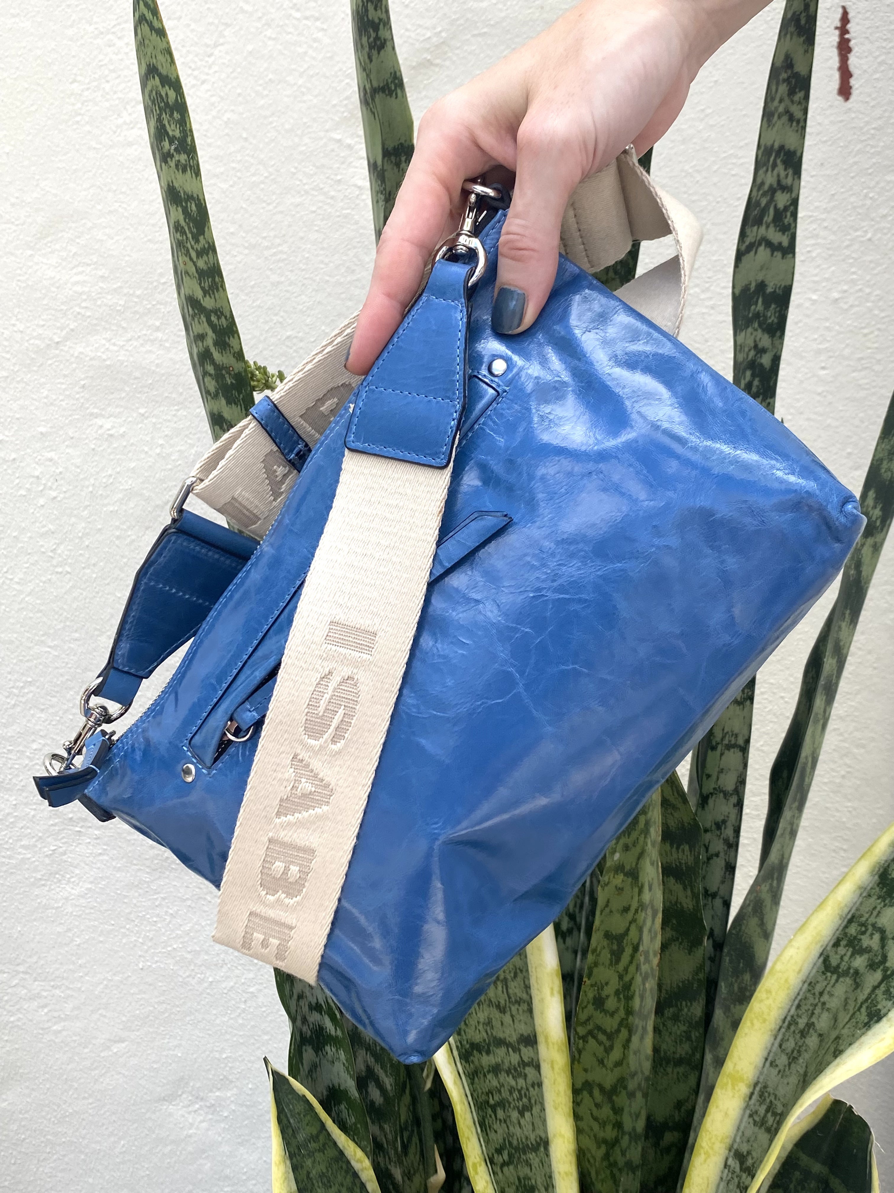 Nessah Crossbody Bag Azure Toscani Australia