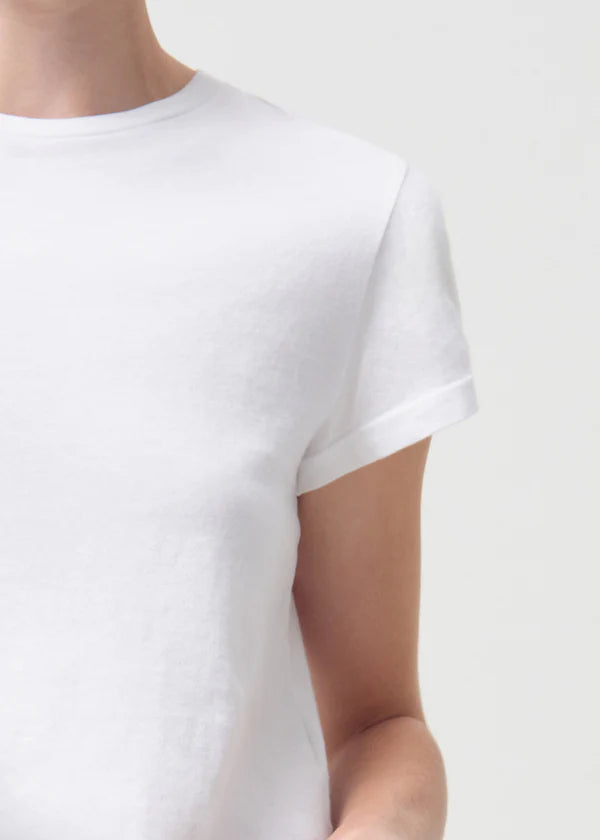 Adine Shrunken Tee White